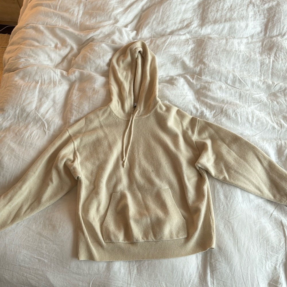 Aritzia wool cashmere blend hoody